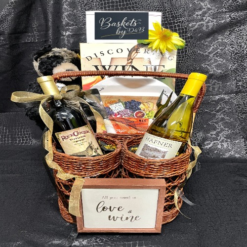 Featured handwoven basket